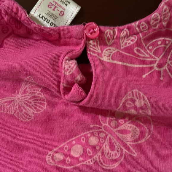 Jamboree girls 6 to 12 months jeans and Old Navy 6 to 12 months pink tap - Picture 6 of 11